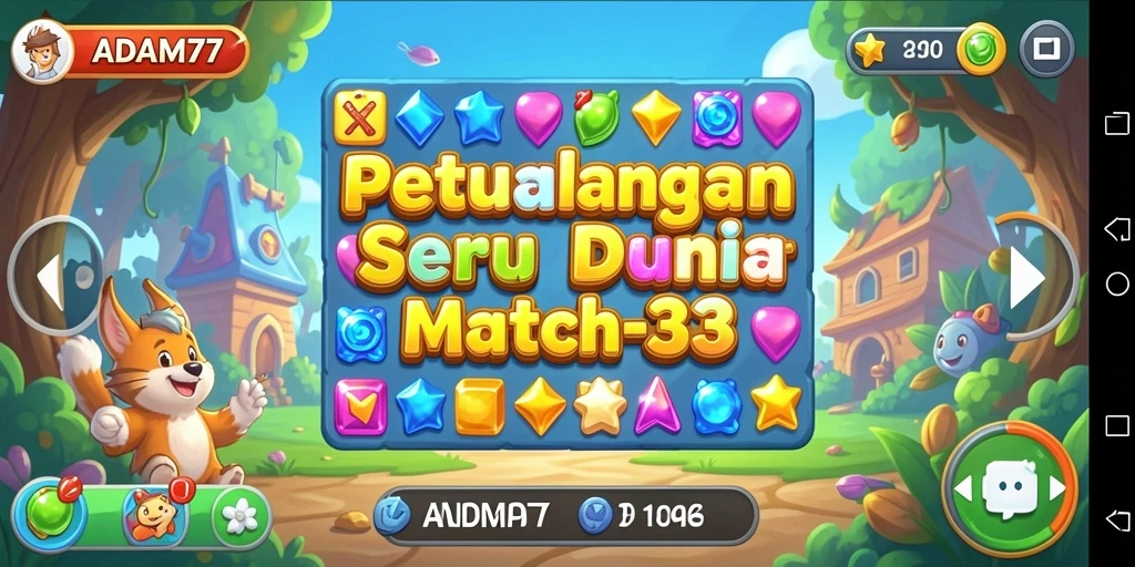 Tampilan seru gameplay <strong>ADAM77</strong> dengan grafik menawan.