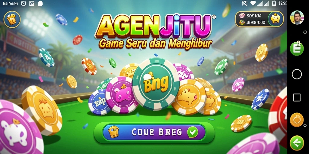 Screenshot gameplay AGENJITU menunjukkan keseruan bermain Bingo.