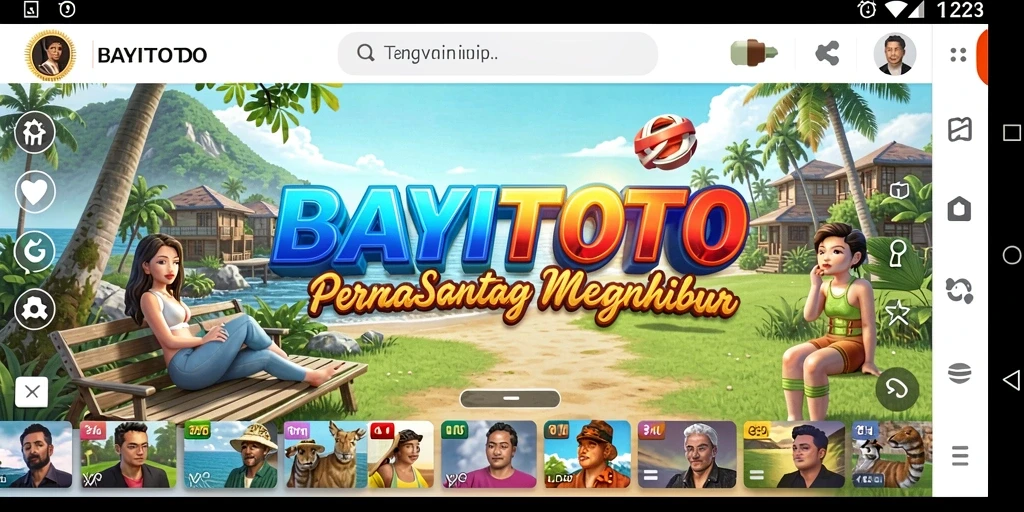 Screenshot gameplay <strong>BAYITOTO</strong> yang menyenangkan dan penuh warna.