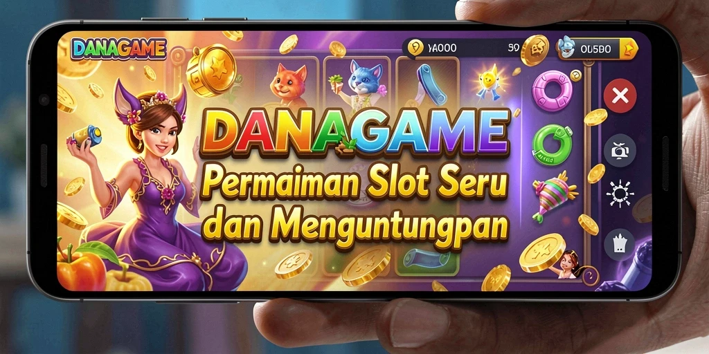 Tampilan menarik dan seru dari gameplay Slot DANAGAME.