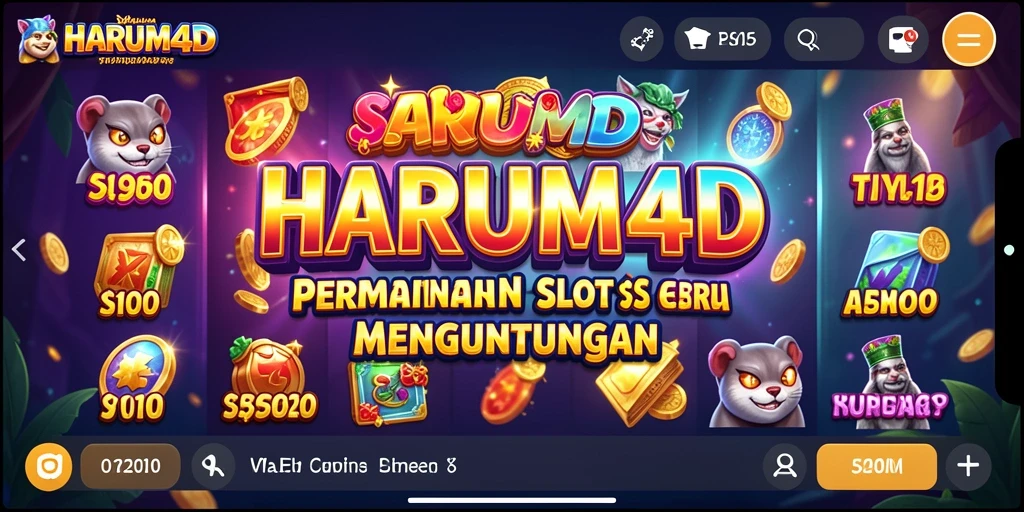 Tampilan seru dan menakjubkan dari gameplay HARUM4D di slot.
