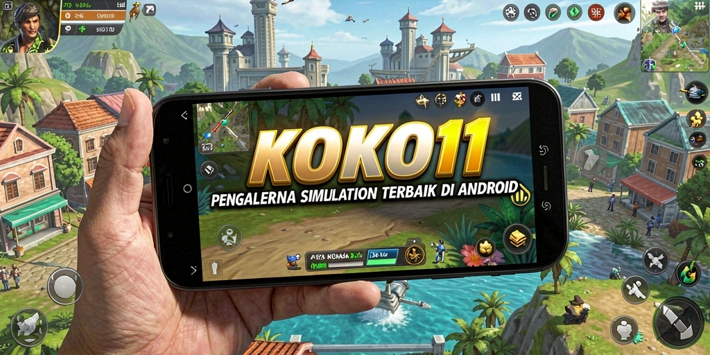 Tangkapan layar KOKO11 yang menampilkan aksi gameplay Simulation.