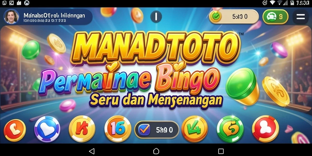 Tampilan gameplay MANADOTOTO yang mendebarkan dan penuh warna.