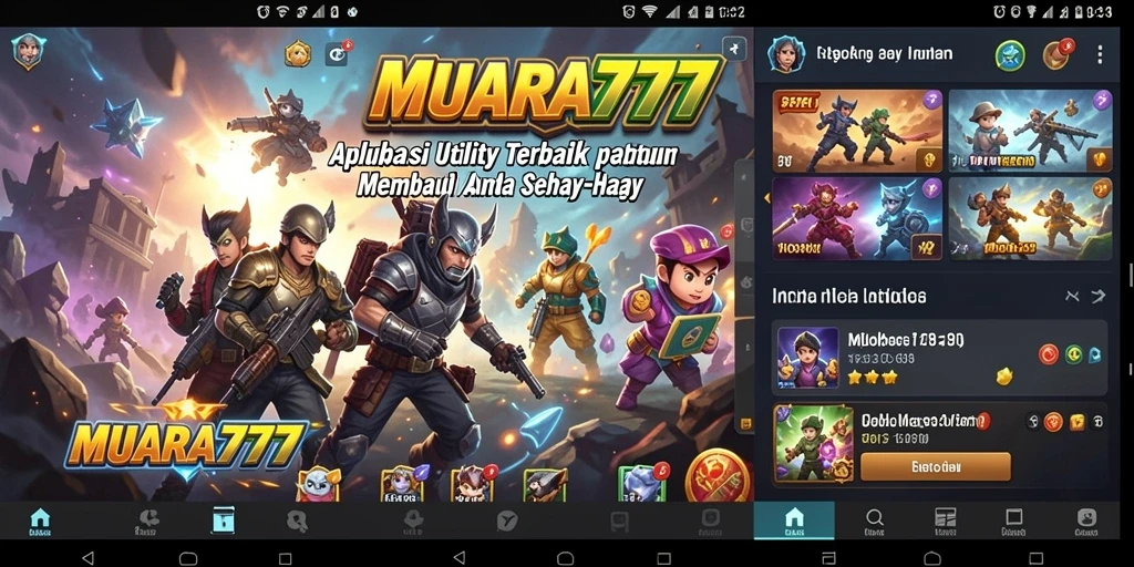 Antarmuka MUARA777 yang intuitif dan mudah digunakan.