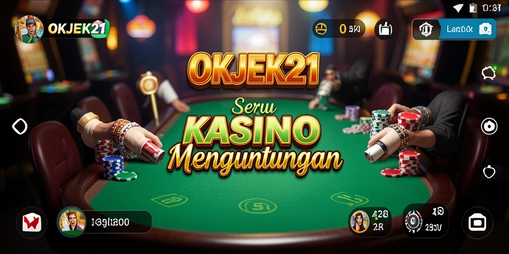 Tampilan gameplay <strong>OKJEK21</strong> yang mengasyikkan dan penuh warna.