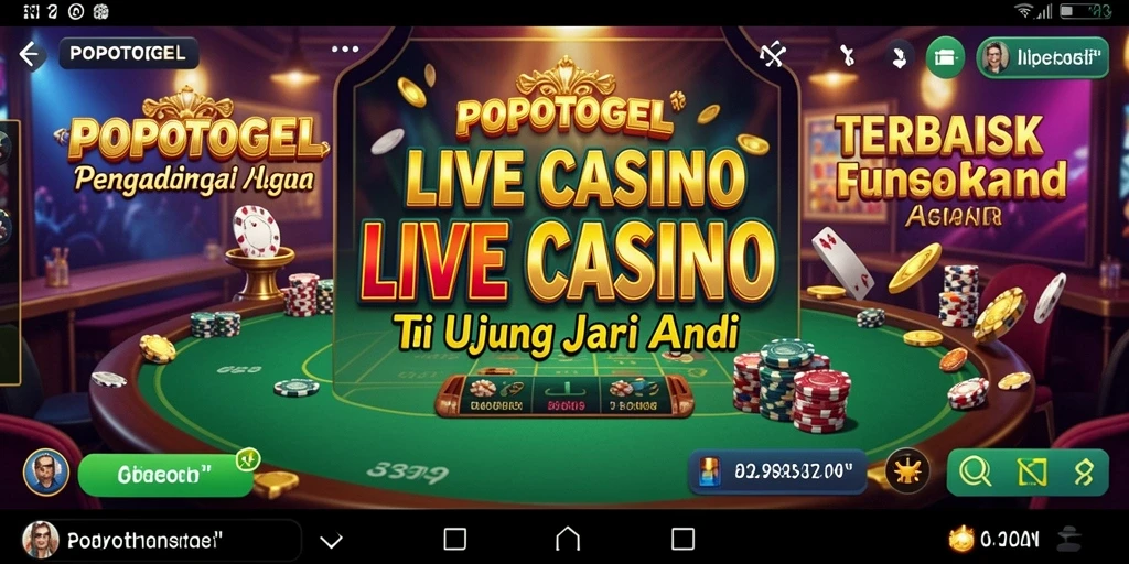 Gameplay seru dan interaksi langsung di aplikasi POPOTOGEL.