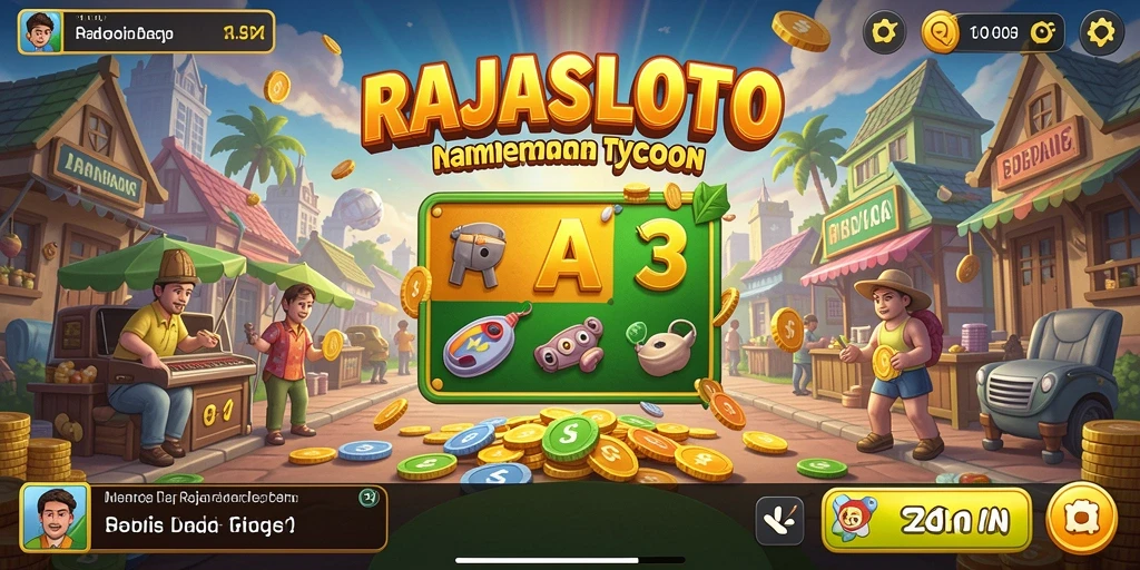 Tampilan menarik dari gameplay Tycoon di RAJASLOTO.