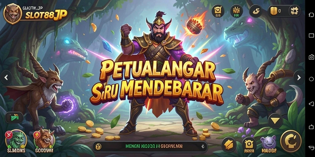 Tampilan menarik dari gameplay SLOT88JP yang penuh aksi.