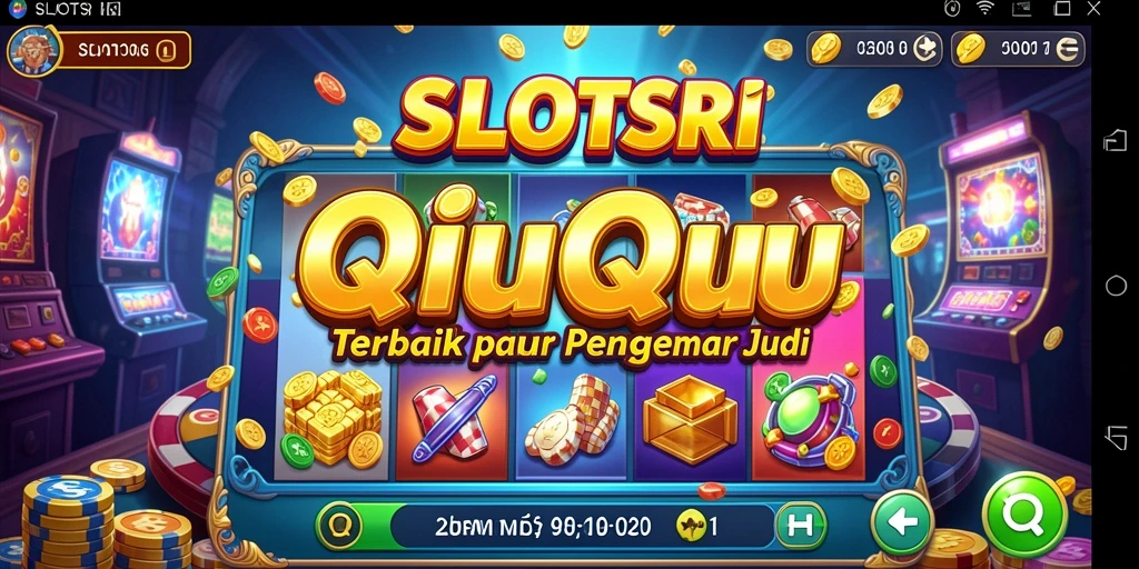 Tampilan gameplay seru dari SLOTSRI yang menampilkan permainan QiuQiu.