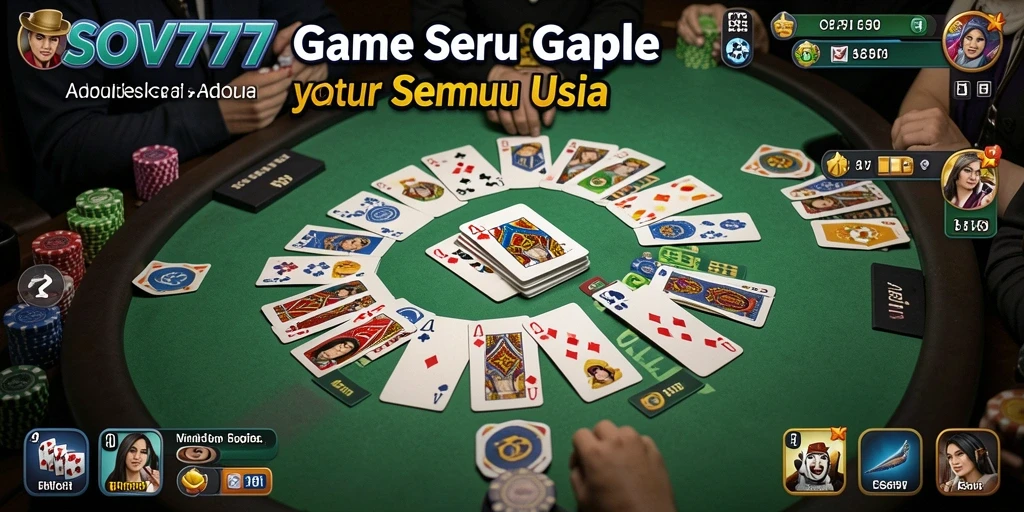 Tampilan gameplay yang menyenangkan dari SOV777 dengan pemain bersaing.